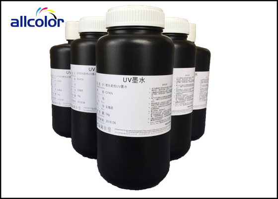 Mực in UV CMYK từ tính, Epson DX5 DX7 Đầu in UV Mực có thể chữa được
