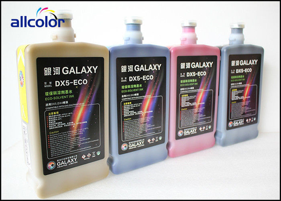 Màu sắc tươi sáng Galaxy Eco Solvent Ink cho Frontlight, Backlit, Vinyl, Polyester